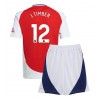 Arsenal Jurrien Timber #12 Heimtrikot 2024-25 Kurzarm (+ kurze hosen)